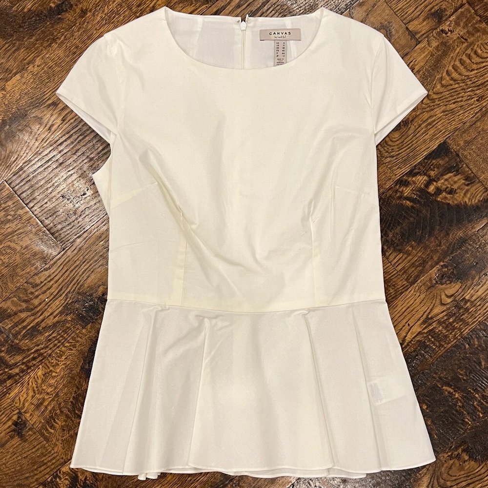 Land's End Peplum Top